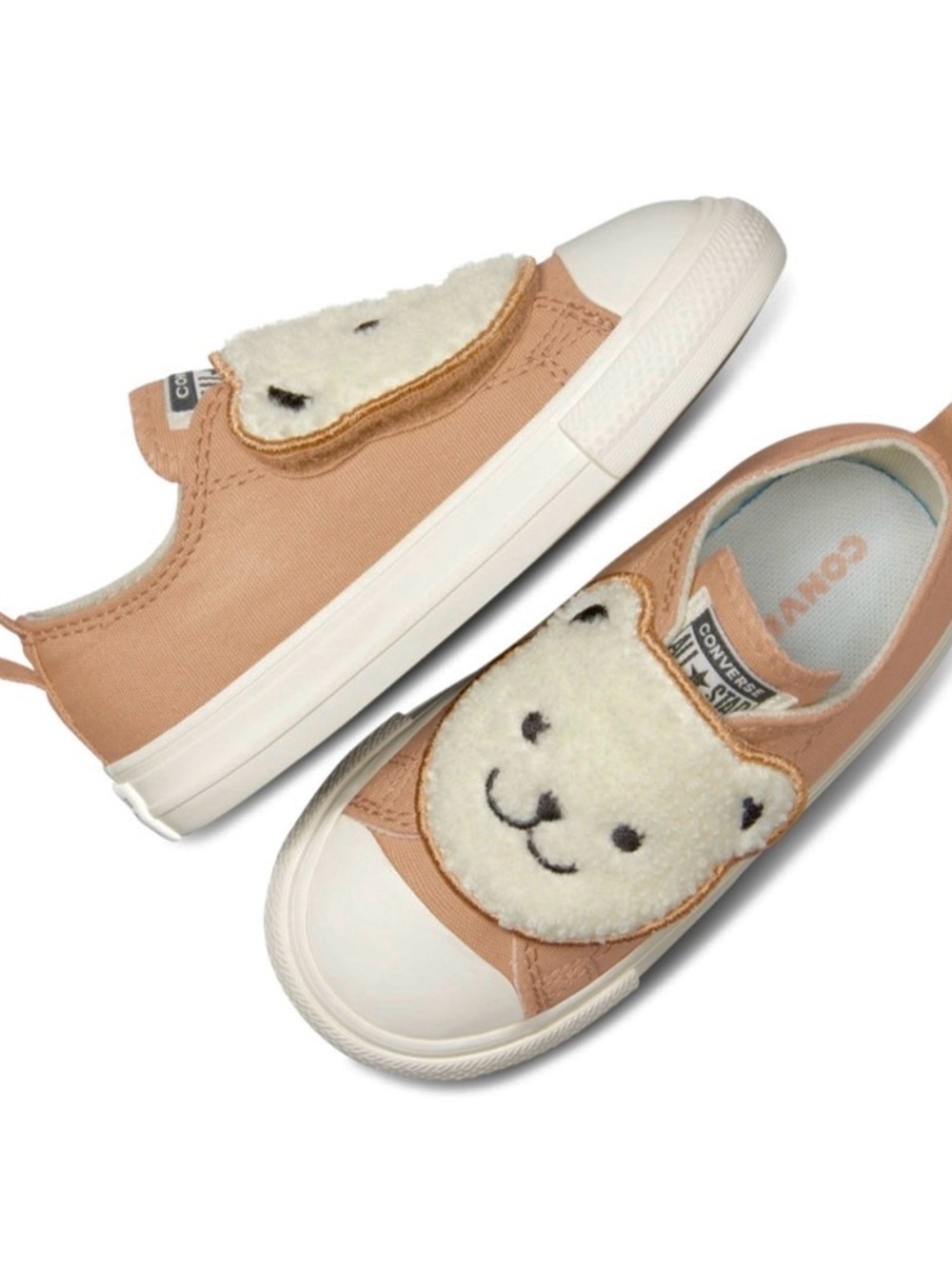 NEW Converse Chuck Taylor All Star One Strap  Bear Shoe Baby Size 6 In Box $49